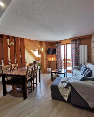 Duplex Les 2 Alpes avec accès direct aux pistes