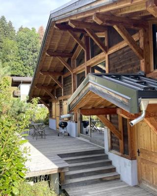 megeve demi quartier chalet 12 p