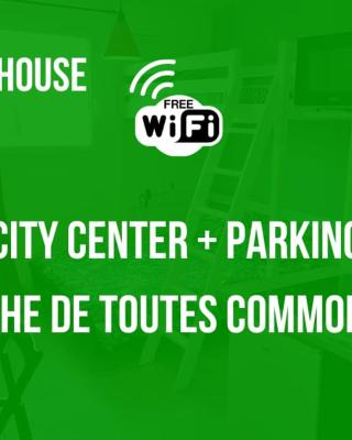 La Sweet House Rouge* Au pied des remparts *wifi*