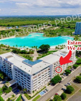 Hermoso estudio con vista al mar en el Town Center de Playa Blanca Panamá