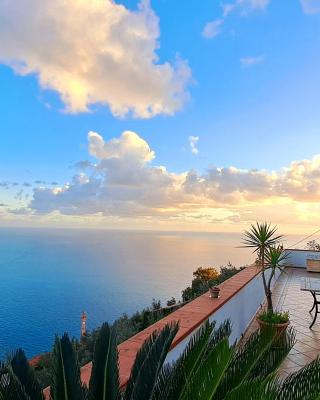 "CASALENA" Villa a Furore Amalfi coast con grande terrazzo e vista sul MARE