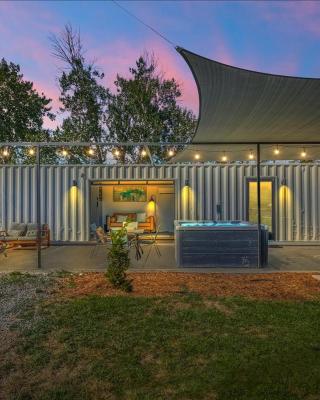 The River Box - Luxury Container Home - views and Hot Tub