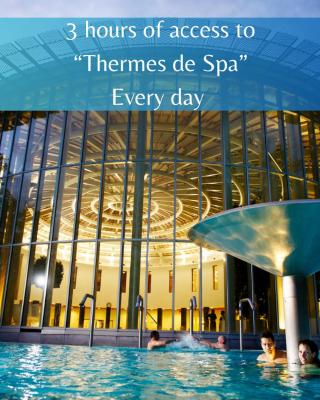 Les Thermes de Spa by La Cour de la Reine Hôtel, Suites & accès gratuit au centre thermal