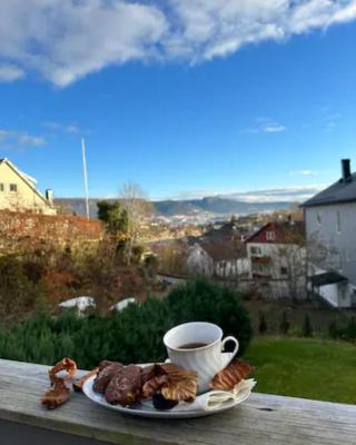 Florvåg -flott utsikt mot byen