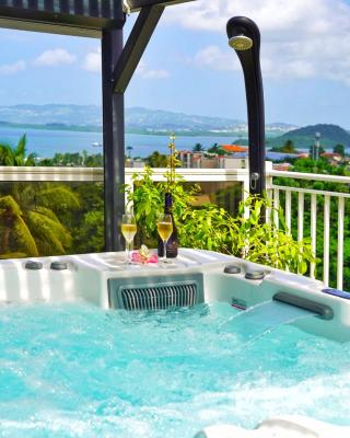 Villa Sweet Caraïbes, vue mer, jacuzzi