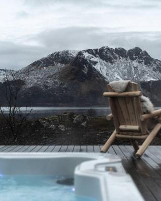 Luksushytte med Jacuzzi, Summer&Winter Retreat