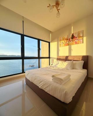 Sunset Seaview Studio Apartment at Kota Kinabalu City Centre