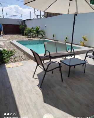 Tumbes Zorritos Bocapan Casa con piscina 3 dormitorios