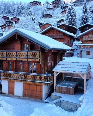 Chalet individuel 8 pers à Chatel Porte du soleil avec Jacuzzi exterieur
