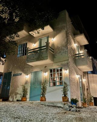 Cabaña Villa Jardín - Aldea Doradal - Santorini Colombiano