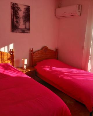 A room with a Sun view