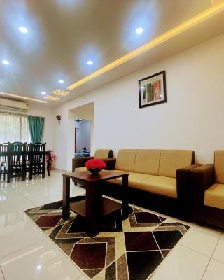 Placid 2BHK condo surrounded with greenery.