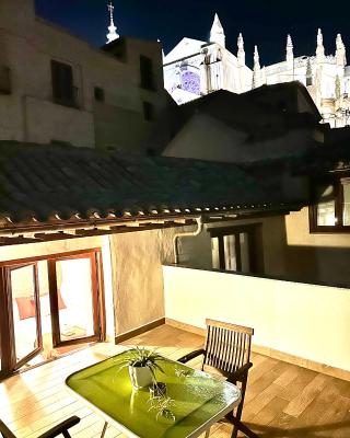 Apartamento Canónigo - terraza con vistas