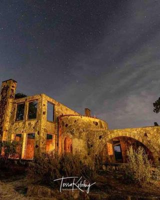 Bunkhouse at the Silver Spur Dancehall Ruins~Bandera, TX.