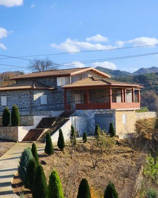 Uphill house.