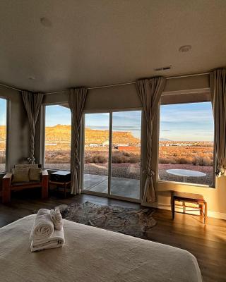 Canyon Oasis suite with Grand Mesa view