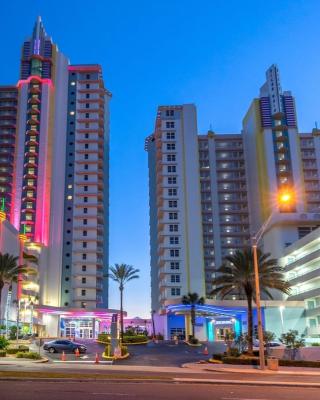 2 BR Resort Condo Direct Oceanfront Wyndham Ocean Walk - Daytona Funland 1601