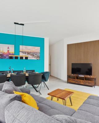MARLEI 6 Apartment mit 3 Schlafzimmern, gemütlichen Wohnbereich, mit 2 WCs