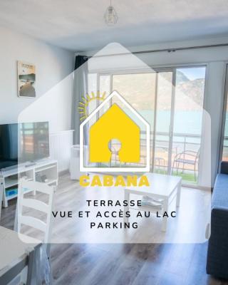 CABANA & Fenêtre sur Lac - Terrasse & Parking