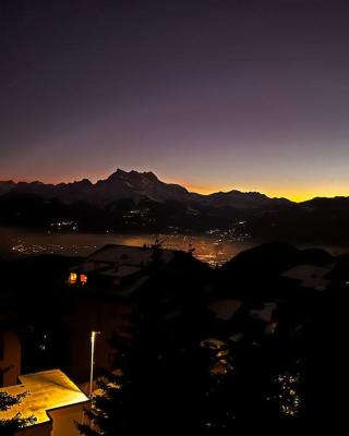 "Le Ptit Nid" studio avec vue à couper le souffle à Leysin !