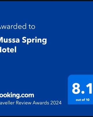 Mussa Spring Hotel