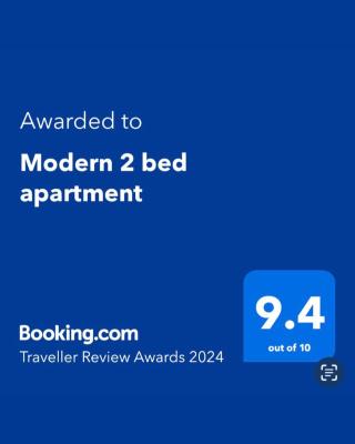 Modern 2 bed apartment