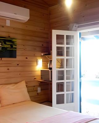 Pouso do Guarani - 200m do mar|wifi|Ar cond