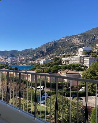 Studio vue mer, 10 min de Monaco !