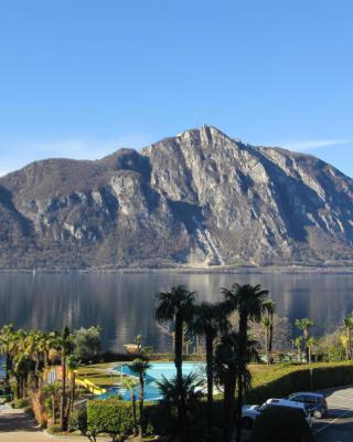 Ferien am Luganer See mit See Sicht