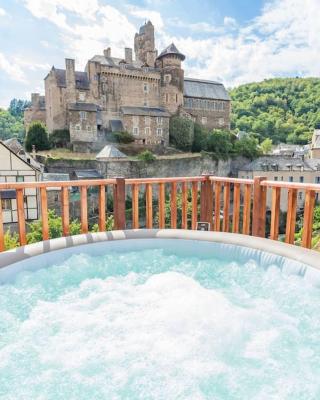L'Estagnole pour 2 personnes, jacuzzi, hammam