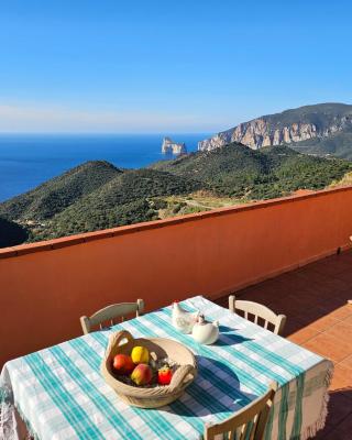 Casa con magnifica vista mare