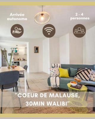 Le Gite 1 - Appartement T2 de 53m2, idéal pro ou couples, coeur de ville et proche GOLFECH