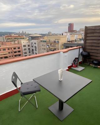 Apartamento con Terraza y Barbacoa en Barcelona