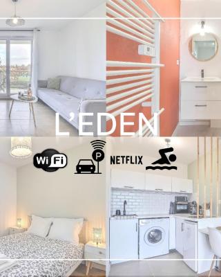 NOUVEAU - PARKING - PISCINE - WIFI - L’EDEN