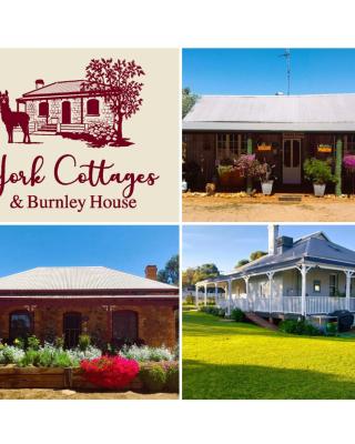 York Cottages and Burnley House