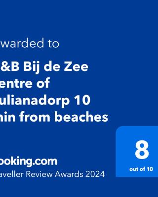 B&B Bij de Zee centre of Julianadorp 10 min from beaches