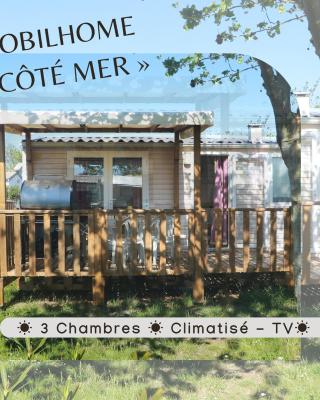 Mobilhome Côté mer - 3 Chambres - Climatisé - TV
