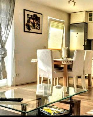 Bright 2-BedRm 2-BathRm, by ICM Exhibition Center, direct Metro-SBahn or drive 15 min to City Center, free Parking, Balcony