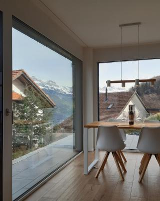 Apartment Panorama am Walensee in Neubau-Villa