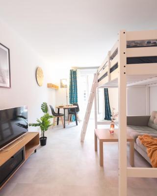 Le Studieux 2-T1-25m2-Métro 7