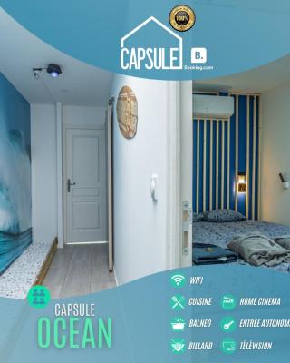Capsule océan - Jacuzzi - Billard - Netflix - 2 Chambres - Cuisine