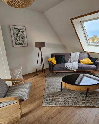 Ideal für Monteure Apartment mit 3 Schlafzimmer für bis zu 6 Personen mit Küche, Waschmaschine, Bad, WiFi, Flat TV usw