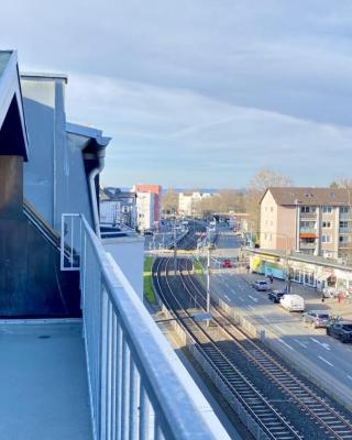 Schönes Erwachen im Frankfurter Penthouse