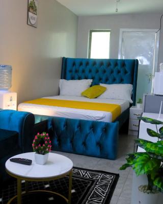DefiniteHomes - Fully furnished studio with a rooftop restaurant near JKIA Airport, Downtown Nairobi