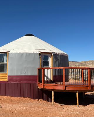 The Lotus Yurt at Nomad Yurts, Lake Powell