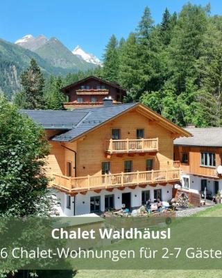 Chalet WaldHäusl luxuriöse Ferienwohnungen mit Sauna & Whirlpool, Kamin, Balkon oder Terrasse mit Bergblick