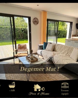 DEGEMER MAT ! 4* Cosy, Moderne, à 8 min des plages.