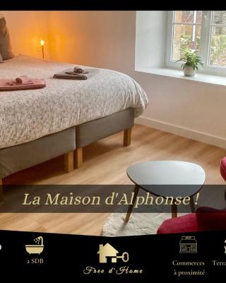 LA MAISON D'ALPHONSE, charmante, centre historique 4-6pers