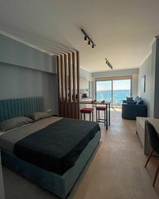 Charaki Sea Breeze Modern Studio with Balcony