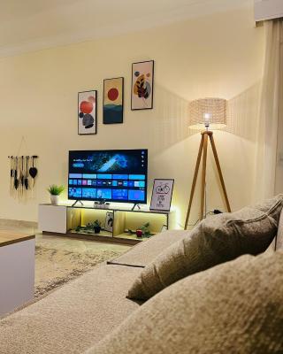 A room in a shared apartment in New Cairo, Al-Rehab